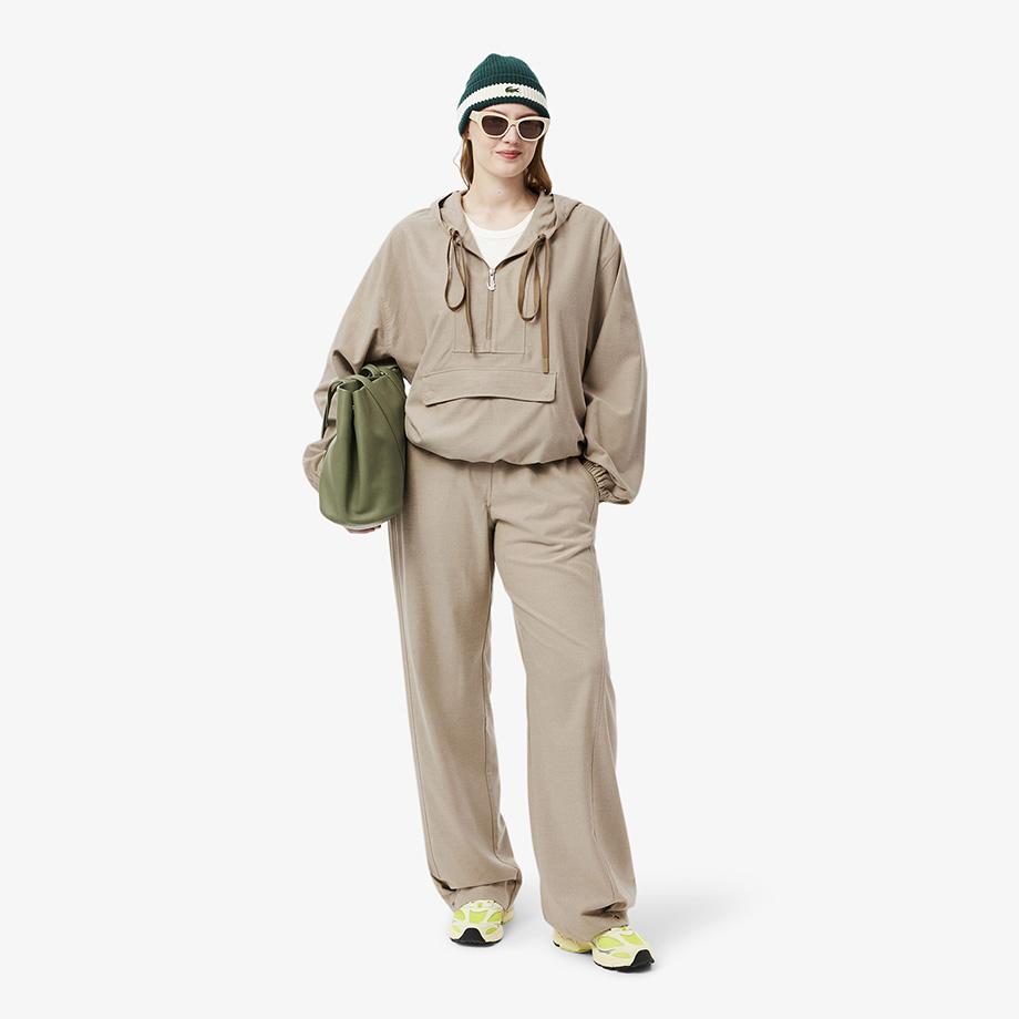 Lacoste Women's Flannel Hooded Top CF4188-54NICC