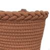 Kids Bike Basket Bicycle Front Handlebar Cloth Rope Storage Portable Tricycle