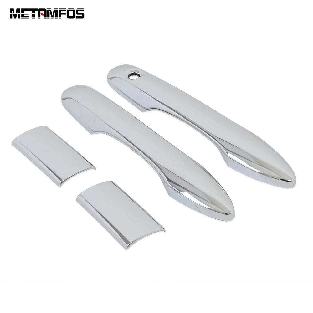For Toyota Hiace Granvia Commuter -  2024 Chrome Side Door Handle Cover Trim Protection Cap Accessories Car Styling