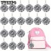 WTEMPO Colorful Mixed Keychains for Party Favors Cheerleaders Dancer Accessories Cheerleading Commemorative Keychain Pendants Bags Hanging Accessories