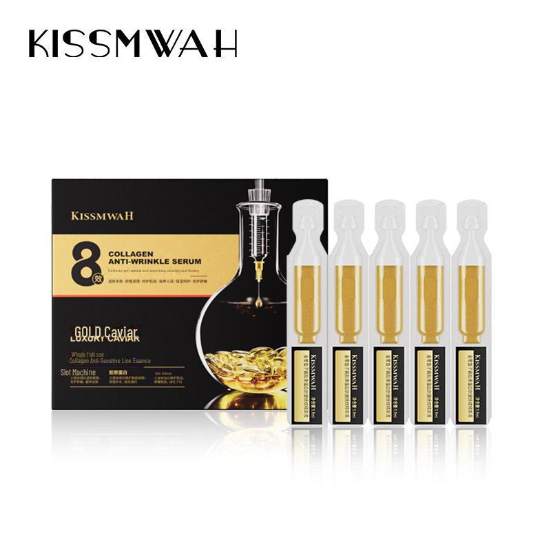 KISSMWAH Золотая Икра Коллаген Увлажняющая Эссенция против Морщин