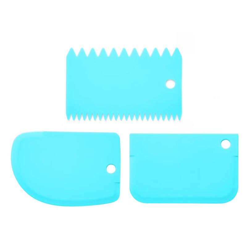 Baking Scraper & Dough Cutter Set