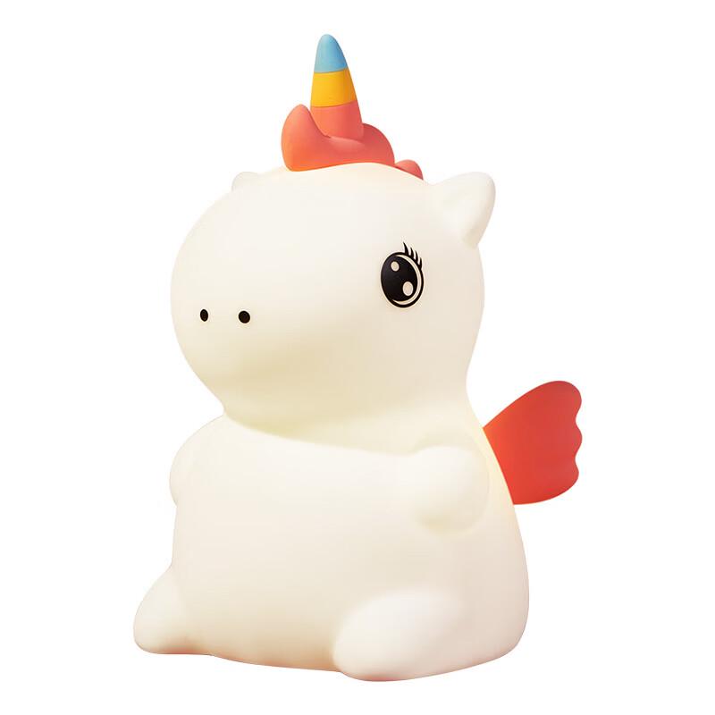 Unicorn Silicone Pat-pat Night Light