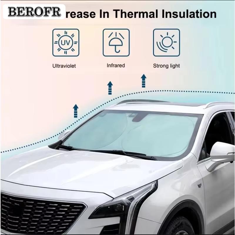 Front Windshield Sunshade For Great Wall Haval H9 2025 Accessories 2026 2024 Window Heat Insulation Sun Shades Protection PartsWindshield Sunshades 1
