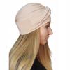 Flesh-colored Turban Sara 138 Bamboo Cap Without Pattern Even After Chemotherapy