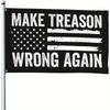 1pc Multi-size A Single Flag, Making Treason Unacceptable Again - a Banner for Outdoor Use Against Racism and Traitors