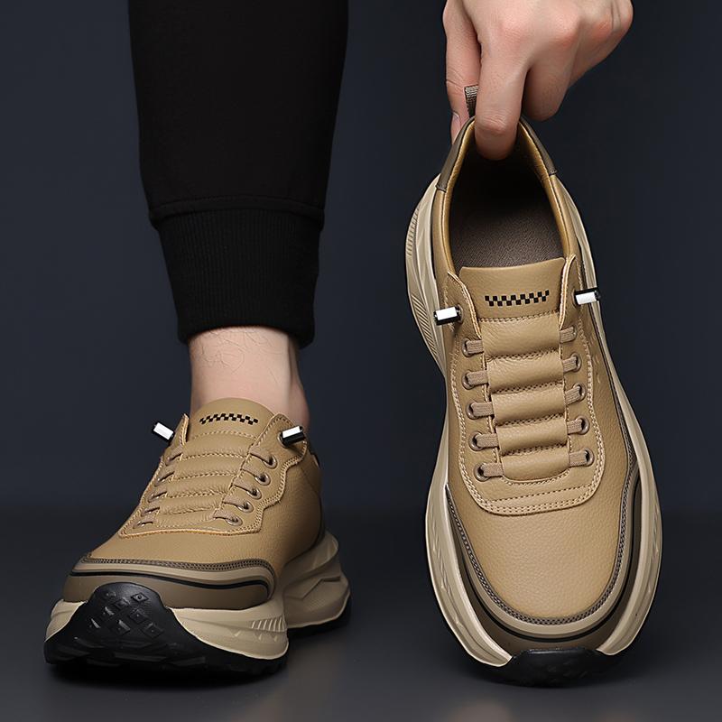 Fashionable Hot Selling Driving Shoes Handmade Leather Casual Hiking Shoes Outdoor Design Sports Men's Comfortable Leather Shoes