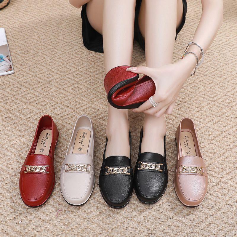 New Fashion Waterproof Flat Shoes Breathable, Anti-Slip All-Season Work Shoes, Comfortable Slip-On Chef Shoes