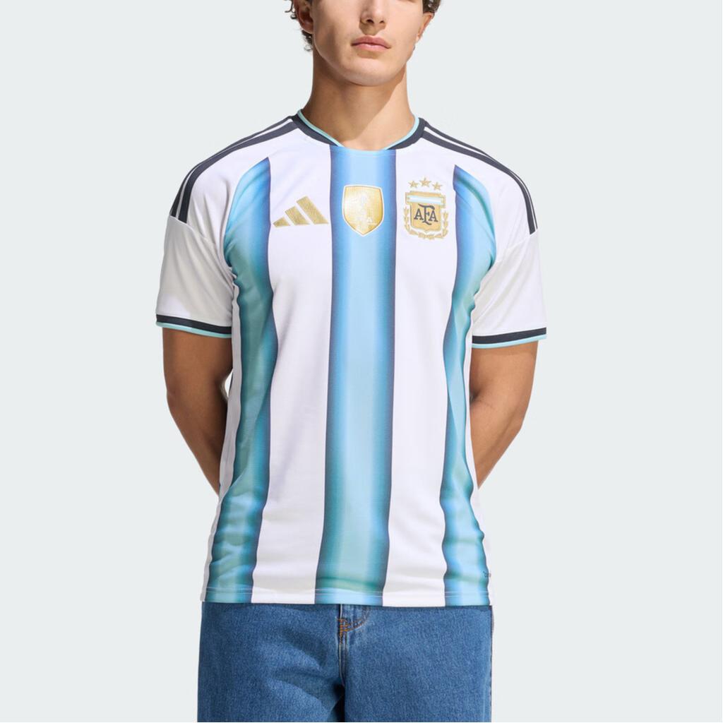 adidas Argentina 26 Home Jersey White/Icey Blue/Light Blue Men Tops JM8396