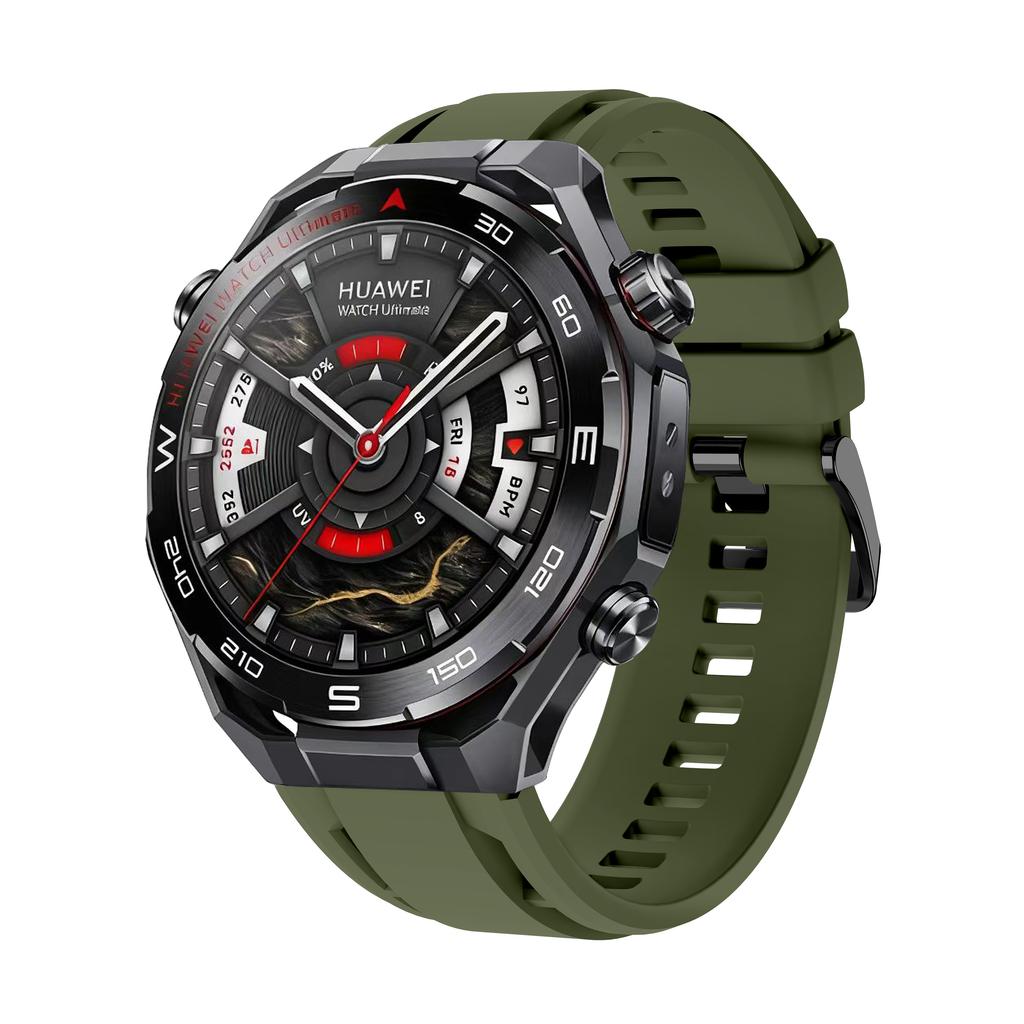 Cinturino Ufficiale Adatto per Huawei Watch Ultimate 2 Cinturino Sportivo Traspirante in Silicone per Huawei Watch 5/GT5pro 42mm GT5 GT4 41mm