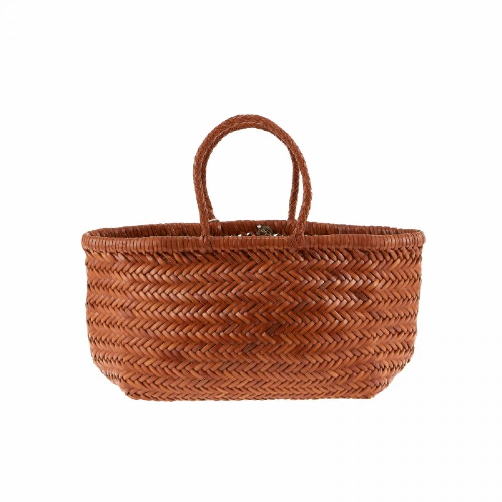 Dragon Diffusion Small Tote Bag Tan Bamboo Triple Jump 8811