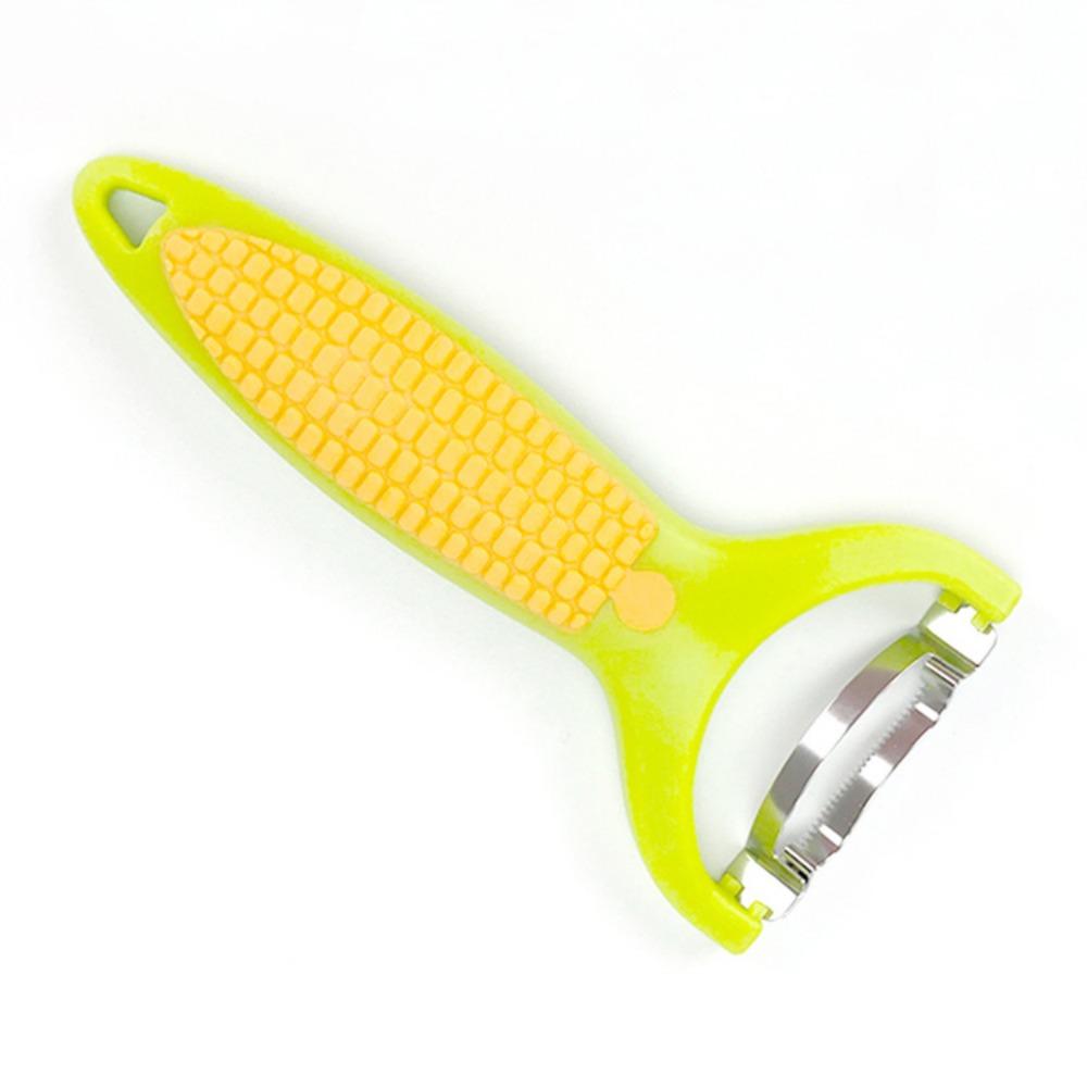 

Chef Corn Kernel Cutter Corn Stripper Knife with Ergonomic Non-Slip Handle Gift for Efficient Work Perfect Tools Home светло-зеленый