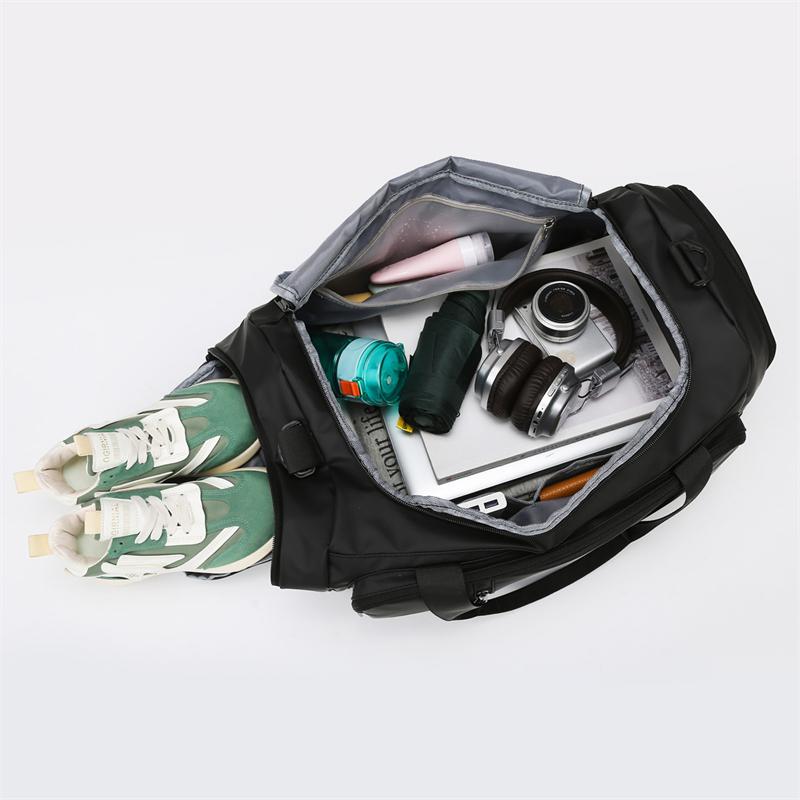 Three-Use Dry and Wet Separation Fitness Bag Multi-Functional Backpack Men's Shoulder Luggage Boarding Hand Travel Bag