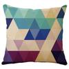 Modern Colorful Geometric Style Pillow Cover Living Room Sofa Office Seat Car Waist Cushion   Home Decoration