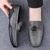 Fashion Classic Comfort Walking Shoe Moccasins Genuine Leather Soft Loafers Mens Luxury Designer Office Shoes High Quality Slip-On Flats