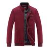 Giacca Primavera e Autunno Giacca Casual Giovanile Uomo Collo Alto Slim Cappotto da Uomo Uomo