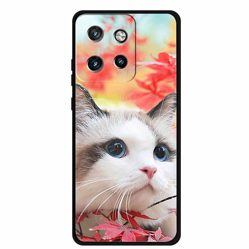 For Motorola Edge 60 Neo Case Protective Black Silicone Soft Phone Case For Motorola Edge 60 Neo 5G Back Cover Cases 6.36" Coque