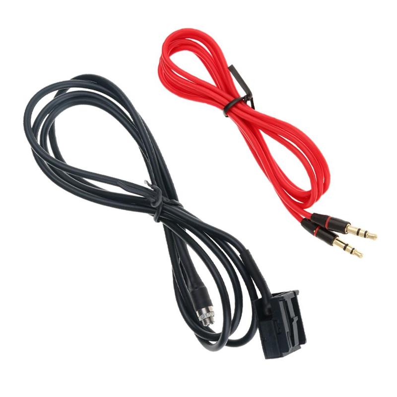 1.5M PVC Audio Adapter Cable Stereo Connector Aux Input for Car Head Unit E85 E86 E83 Models