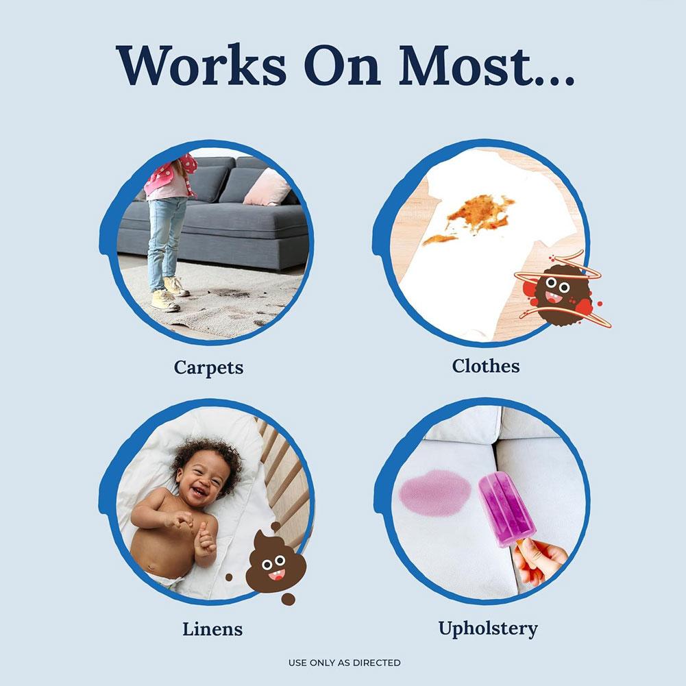 Stain Remover Spray Portable Stain Treater For Laundry Fabric Oil Remover Clothing Stain Remover For Clothes Stain Treater Spray