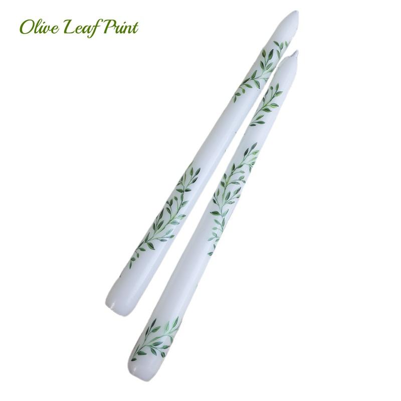 Elegant Pastel Slim Decorative Nordic Taper Candles Romantic Candles with Candle Centerpieces for Wedding Table Large (8 -12 )