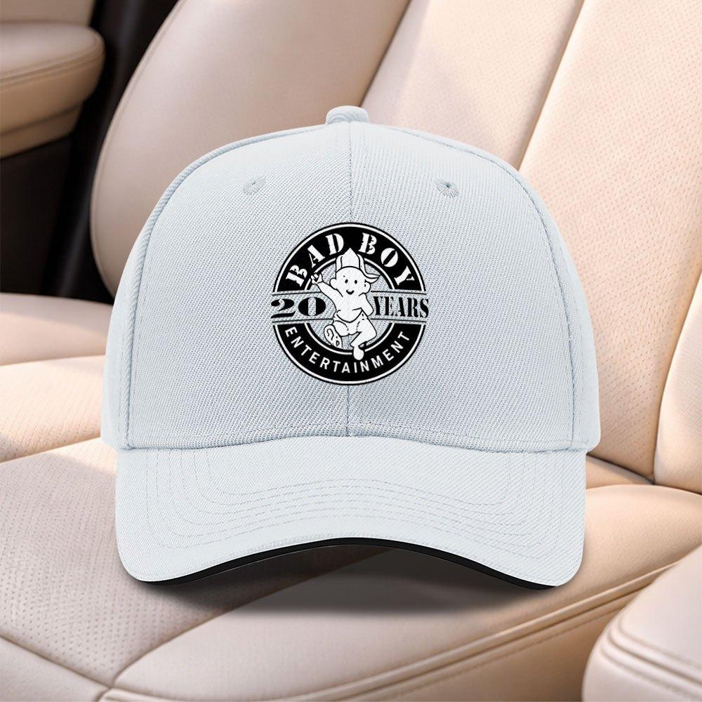 Bad Boy Record Sandwich Baseball Cap Adjustable Duck Tongue Hat For Men Women Travel Sports Fishing Daily Wear