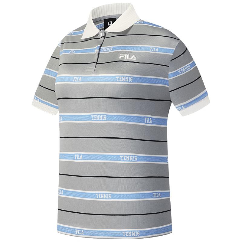 FILA Women s Knit Short-Sleeve Tennis Polo Shirt XL
