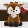 Plush Toy Deer Cute Cartoon Children Birthday Gift Cute Pet Home Doll Decoration