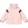 DEESHA Girls' Color Block Hooded Outdoor Jacket