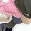 Fashion Headscarf Hat Foldable Sun Protective Letter Hat Unisex Travel Sun Hat