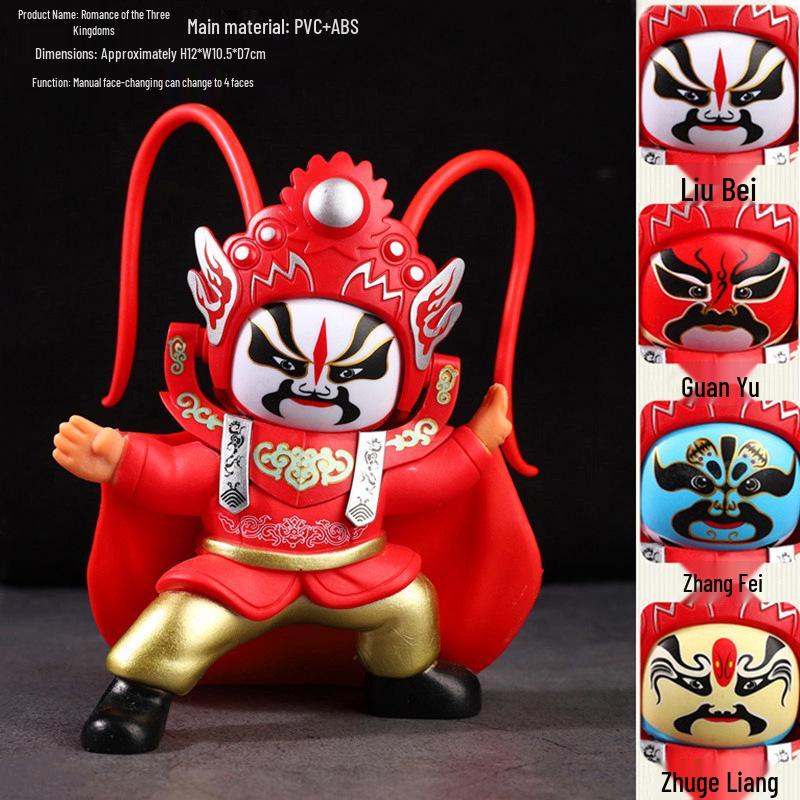 Sichuan Opera Face-Changing Doll: Creative Peking Opera Souvenir Toy from Chengdu