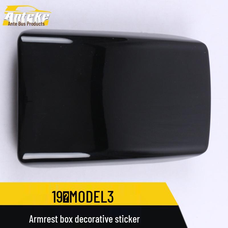 Model 3 Armrest Box & Door Panel Decoration Stickers