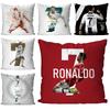 1PC CR7 Cristiano Ronaldo Pillow Case Sofa Decorative Home Double-sided Printing Short Plush Cute Cushion Cover