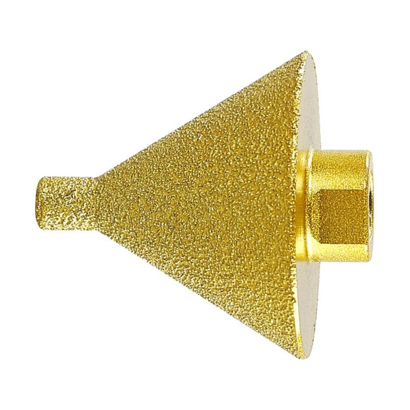 Diamond Chamfer Finger Bit Diamond Cone Milling Bit Stone Hole Opener Diamond Chamfer Drill for Porcelain Tiles