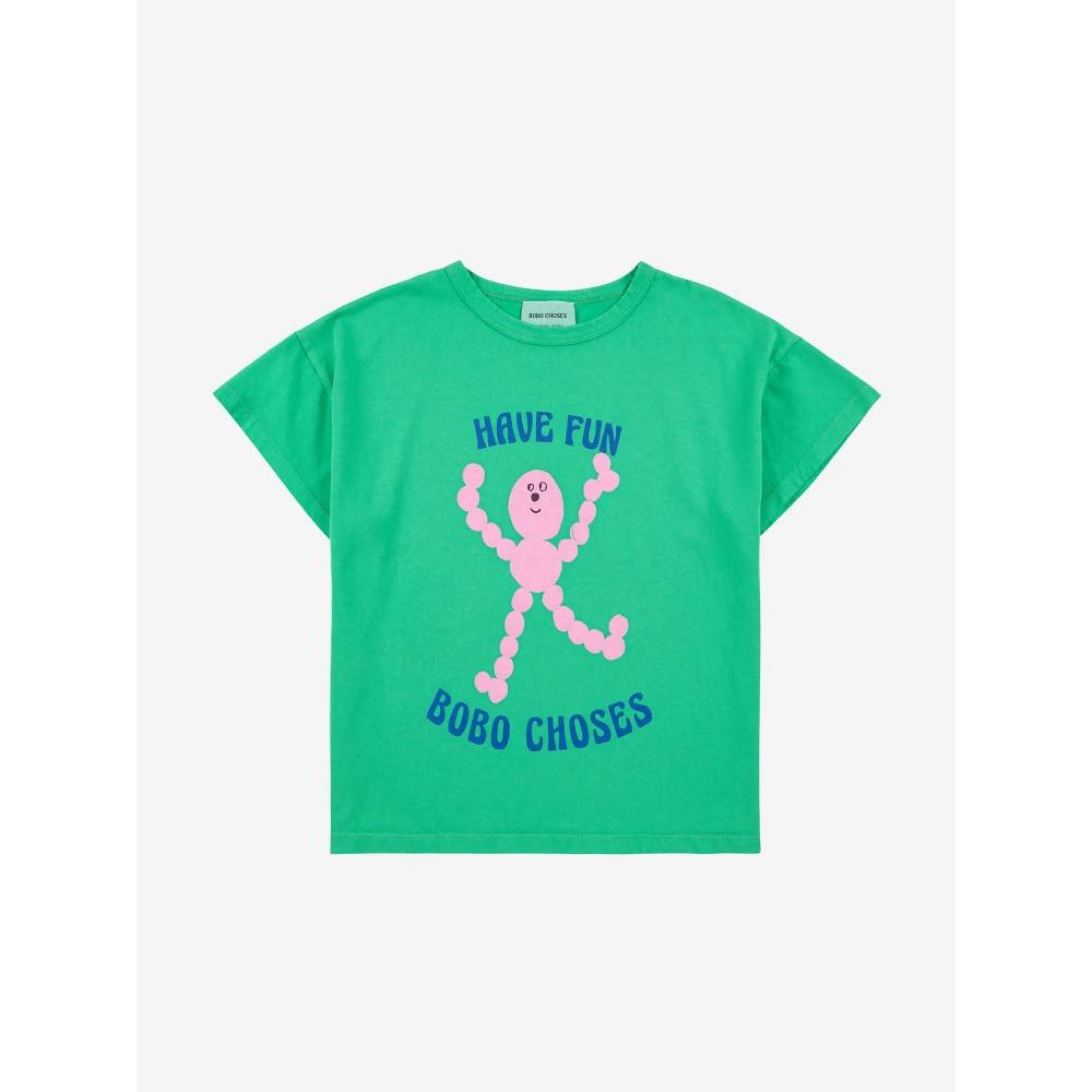 25 New Children's Clothing T-shirt Boys and Girls Printed Summer Short-sleeved Round Neck T-shirt