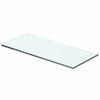 VidaXL Panneaux d'étagère 2 pcs Verre Transparent 40 x 12 cm