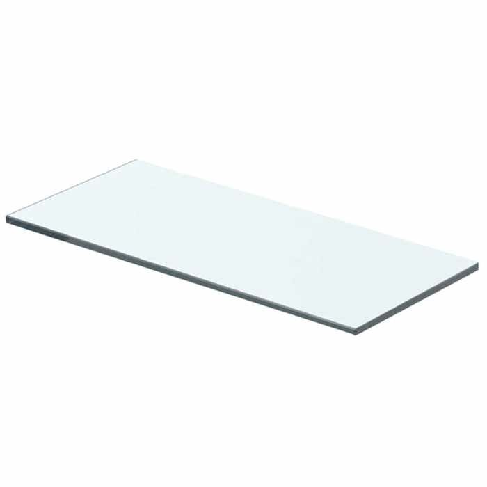 VidaXL Panneaux d'étagère 2 pcs Verre Transparent 40 x 12 cm