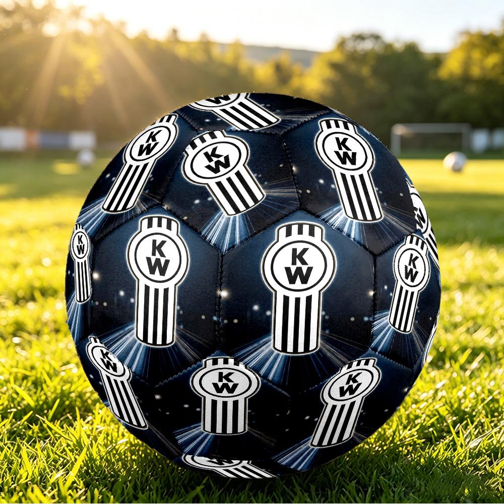 Kenworth Print Standard Size 5 Soccer Ball Durable Shock?Absorbing Ball For Training Match Outdoor Play
