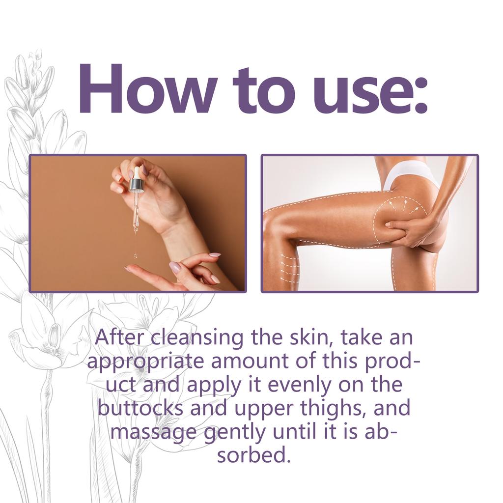 West Month Oil Lift To Highlight Curves Of The Hips Peach Butt Care Massage Essential