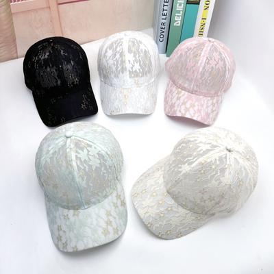 Lace Floral Baseball Cap for Women: Breathable, Adjustable, and Perfect for Summer Outings