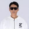 KAPVOE Polarized Sunglasses with HD Polarized PC Lenses and Flexible Silicone Perfect for and Outdoor Activities Men's Temples, Fishing, Driving,
