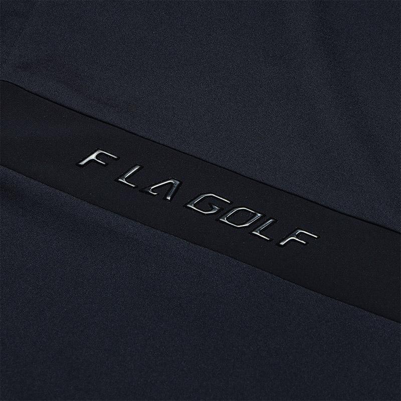 Fila Golf Series Comfortable Versatile Knitted Short Sleeve Polo Shirt Men Tops Legendary-Blue A61M425101FNV