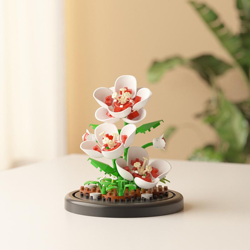Sunflower Microparticle Building Blocks Simulation Eternal Flower Puzzle Assembly Toy Desktop Ornament