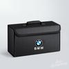 MLKL5 Carbon Fibre Car Trunk Travel Storage Box Large Storage Case For BMW E46 E90 E60 F30 F10 E39 E36 F20 E87 E90 E70 E91 E30 Sticker