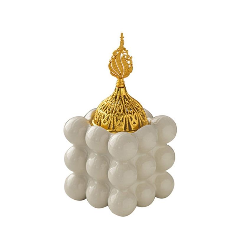 

Aromatherapys Square Ceramic Incenses Stick Burners Incenses Holder With Cover Sandalwoods Censes Home Decor
