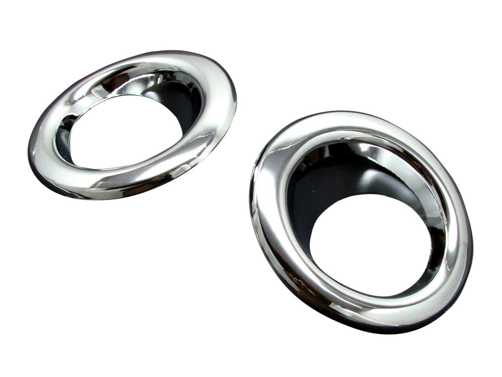 

BRIGHTZ Palette MK21S Chrome Fog Light Type B Compatible with and 21 models Covers, [FOG-COV-158] MK21, K21, (14065)