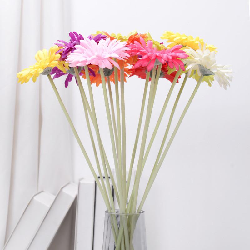 Bolus Jamesonii Gerbera Faux Flower Artificial Plant Ornament For Decor Home