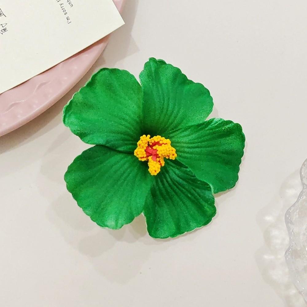 

Egg Flower Hawaiian Flower Hair Clips Bohemian Flower Headdress Hair Barrettes Romantic Decorative Head Side Clip