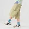 Boys' Cotton Breathable Cargo Capri Shorts