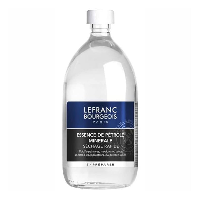 

lefrin bourgeois oil painting solution 23303100 quick drying petrol 1000ml