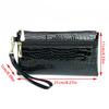 Women Solid Wallet Coin Purse New Fashion Small Wrist Bag High-quality Coin Wallet Zipper Closure Handbag
